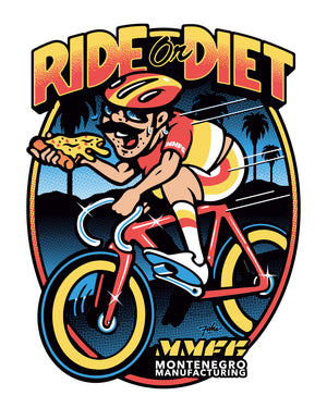 Ride or Diet t-shirt Pre-order